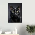 Affiche Chat Noir idéale dans une chambre