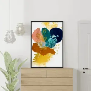 Tableau Abstrait Couleurs Dete